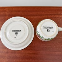 Image 4 of IKEA Midsommar Tea Cup with Saucer