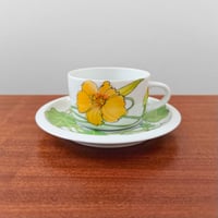Image 1 of IKEA Krasse Herrgården Tea Cup with Saucer