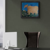Image 3 of Cash cow acrylic art on stretched Canvas