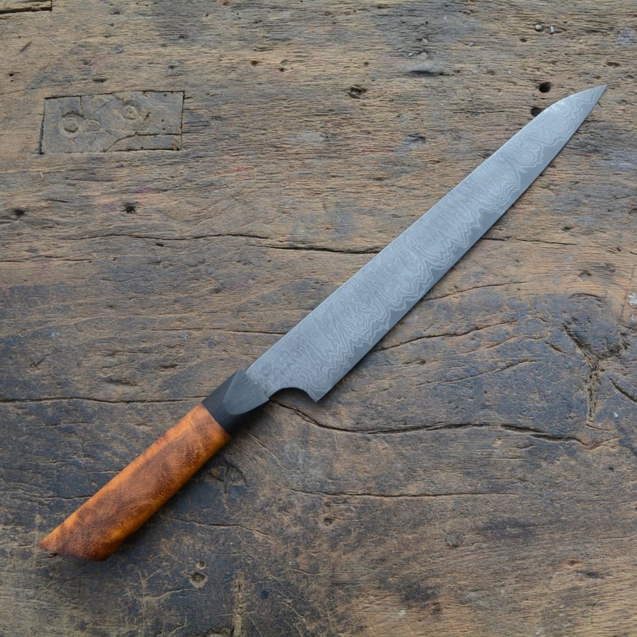 Image of Slicer 245x35 damascus/1.2442 sanmai
