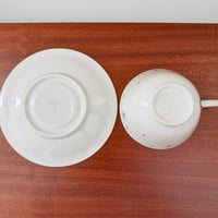 Image 5 of Rörstrand Swedish Grace Snowflake Tea Cup Trio Set