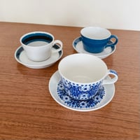 Image 1 of Arabia Finland Coffee Cup Set