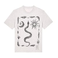 Image 3 of Teeshirt gris clair *Nouvelle direction* 🐍 