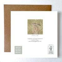 Image 2 of HARVEST HARE GREETING CARD