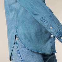 Image 14 of Chemise jeans 100% coton bio *Pivoines* 🌸 