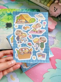 Image 2 of Minimoni Picnic Day Sticker Sheet