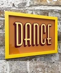 Image 6 of Dance - Framed Reverse Painted and Gold Gilded Glass
