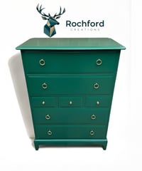 Image 3 of Stag Minstrel Tall Boy Drawers