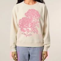 Image 4 of Sweat-shirt Femme *Pivoines* 🌸 