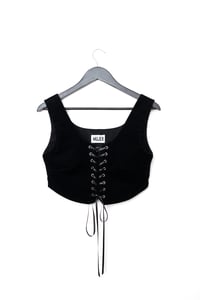 Wanda velvet corset  