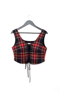 Wanda red corset 