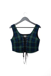 Wanda green corset 
