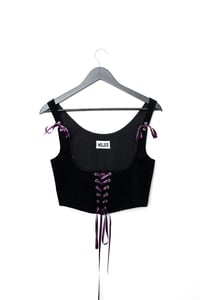 Image 1 of Polly purple velvet