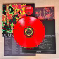 Image 6 of OVER-GAIN OPTIMAL DEATH 'Die Underground' Molten Red LP