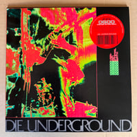 Image 3 of OVER-GAIN OPTIMAL DEATH 'Die Underground' Molten Red LP