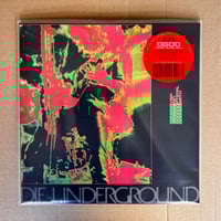 Image 2 of OVER-GAIN OPTIMAL DEATH 'Die Underground' Molten Red LP