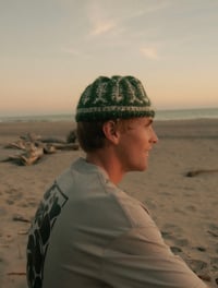 Image 1 of Something Fishy Beanie Green