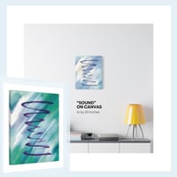 'Sound' On Canvas