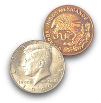 Scotch and Soda Centavo Half Dollar Coin Magic Trick