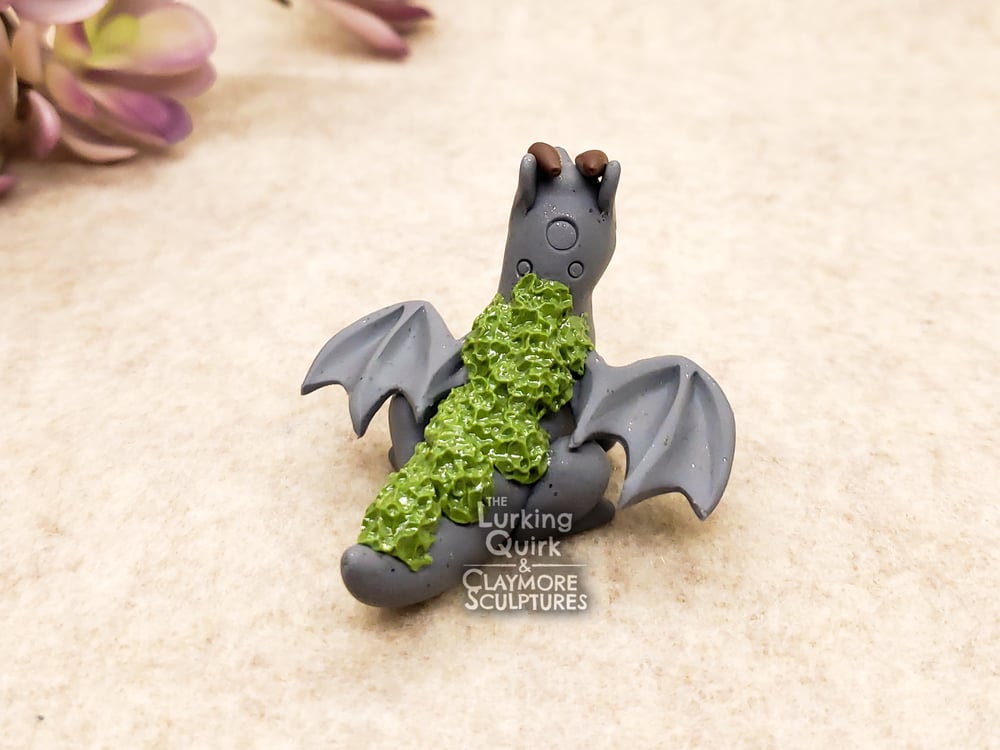 Small Mossy Rock Dragon