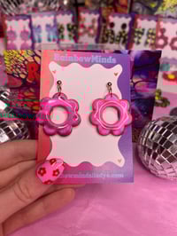 Image 1 of Chameleon bloom earrings 