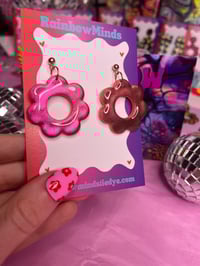 Image 2 of Chameleon bloom earrings 