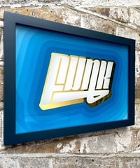 Image 6 of Funk - Framed Reverse Painted and Gold Gilded Glass