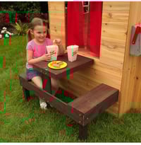 Image 6 of Lochlan Modern Wooden Playhouse - Natural 