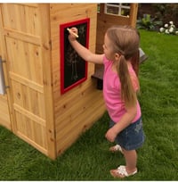 Image 7 of Lochlan Modern Wooden Playhouse - Natural 