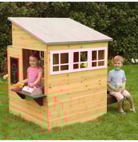 Image 14 of Lochlan Modern Wooden Playhouse - Natural 