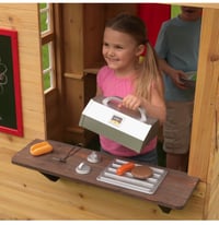 Image 9 of Lochlan Modern Wooden Playhouse - Natural 