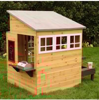 Image 12 of Lochlan Modern Wooden Playhouse - Natural 