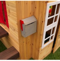 Image 4 of Lochlan Modern Wooden Playhouse - Natural 