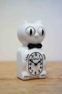 Image 2 of Kit-Cat Klock - Classic White