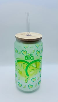 Image 3 of Lemon Love- 16oz Limited Edition Glass Cans
