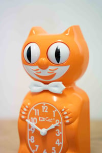 Image 3 of Kit-Cat Klock - Festival Orange