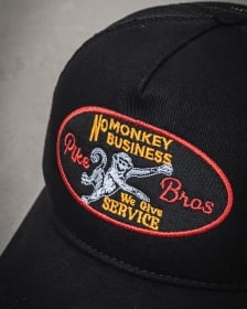 Image of 1972 Trucker Cap No Monkey Business by PIKE BROTHERS