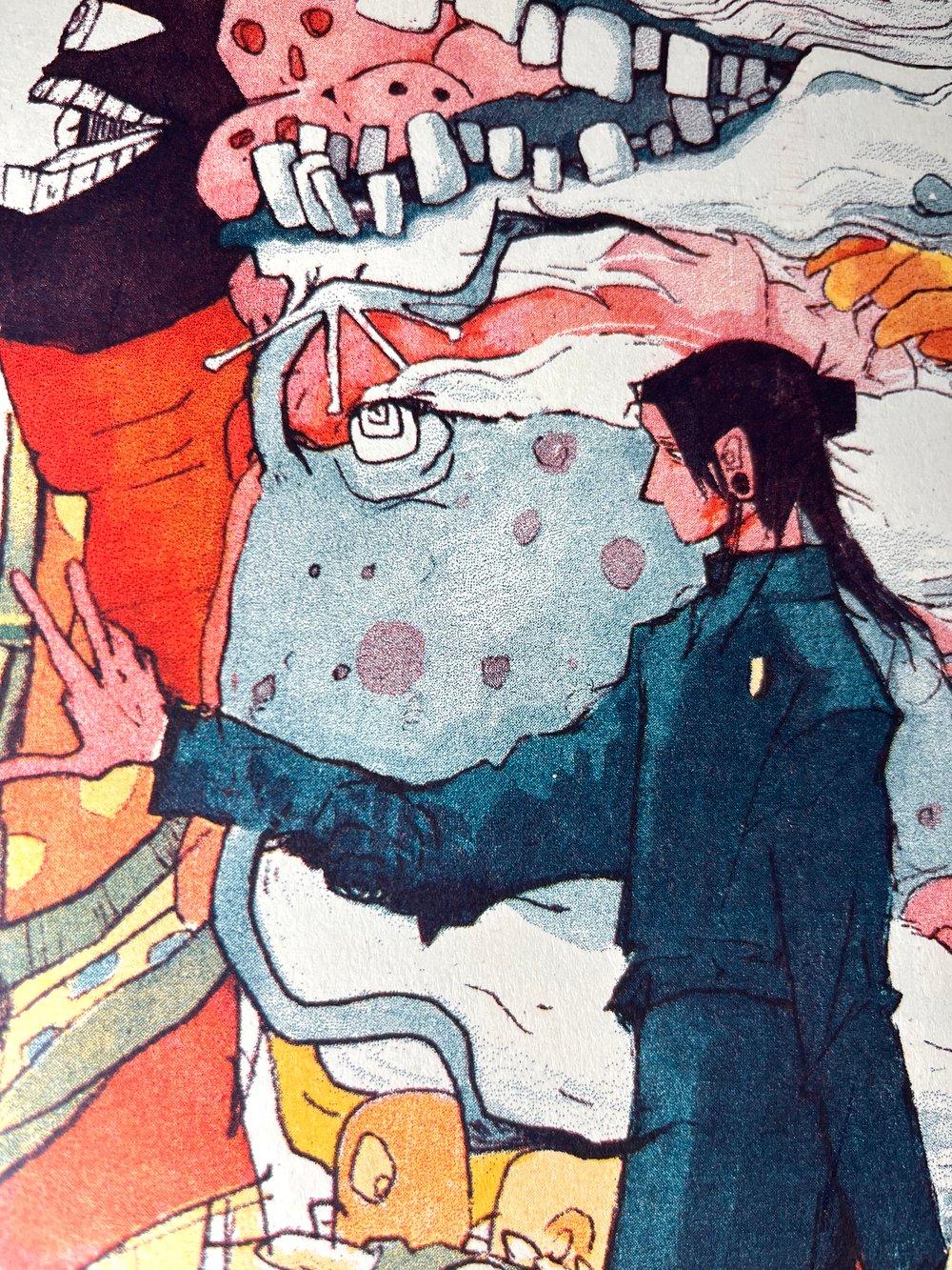 Image of Geto Risograph Print