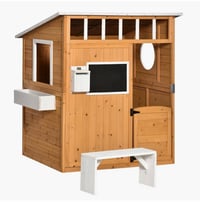 Image 2 of Juliette Wooden Playhouse - Natural