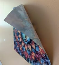 Image 3 of Sun Face Watercolor Peel and Stick Art Prints and Wall Murals - 8 X 8 in.