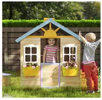 Image 2 of Sunny Wooden Cottage - Natural/Slate