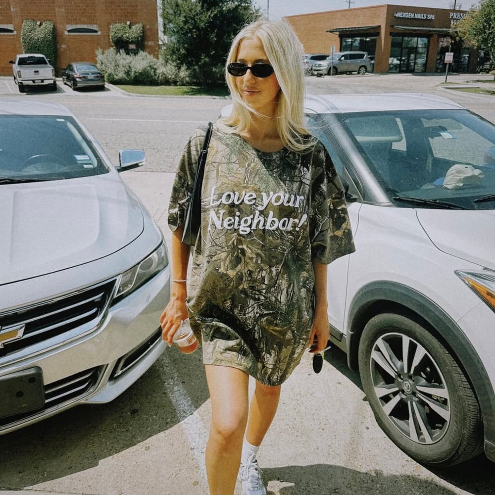 Image of camo short sleeve