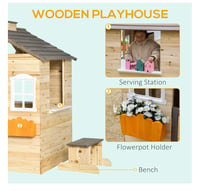 Image 6 of Sunny Wooden Cottage - Natural/Marigold