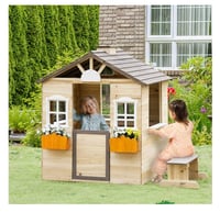 Image 2 of Sunny Wooden Cottage - Natural/Marigold
