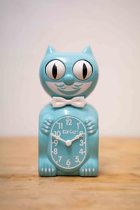 Image 1 of Kit-Cat Klock - Vibrant Blue Turquoise