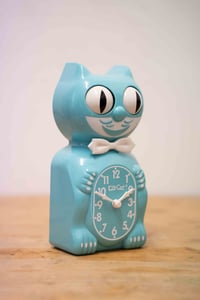 Image 2 of Kit-Cat Klock - Vibrant Blue Turquoise