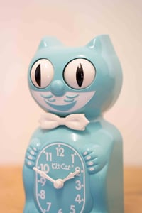 Image 3 of Kit-Cat Klock - Vibrant Blue Turquoise