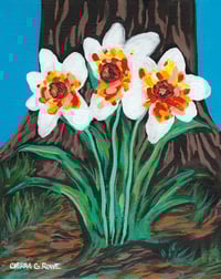 Image 1 of 'I Feel Your Love' - Acrylic on Canvas Panel, 8x10 Framed