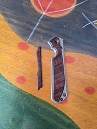 Large Sebenza 31 Inlay Ringed Gidgee