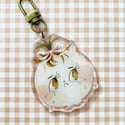 Crying Onion Acrylic Double Sided Keychain